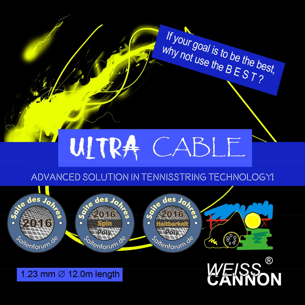 Weiss Cannon Ultra Cable
